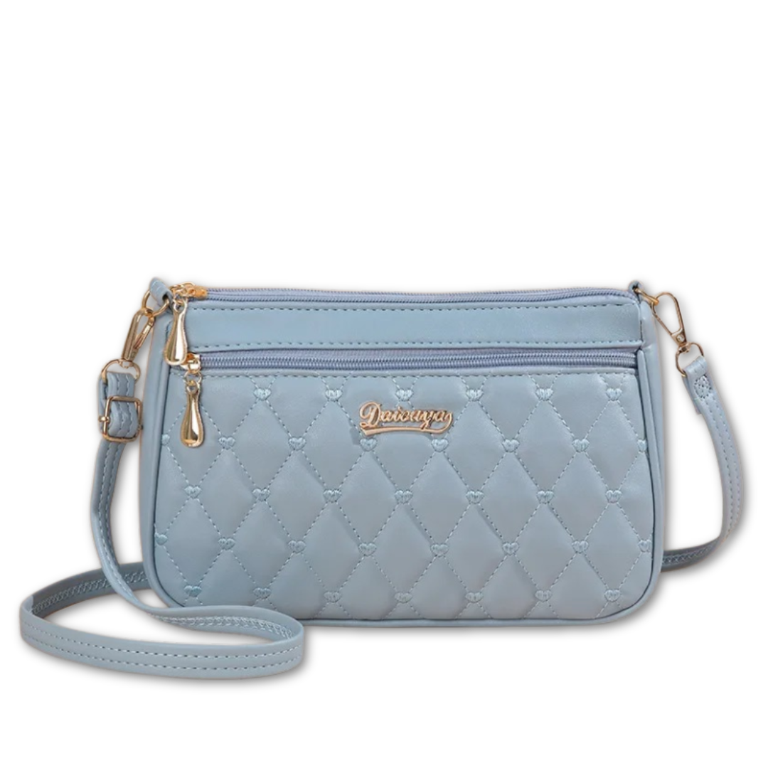Mini sac bandoulière bleu — Belarice Bellechasse
