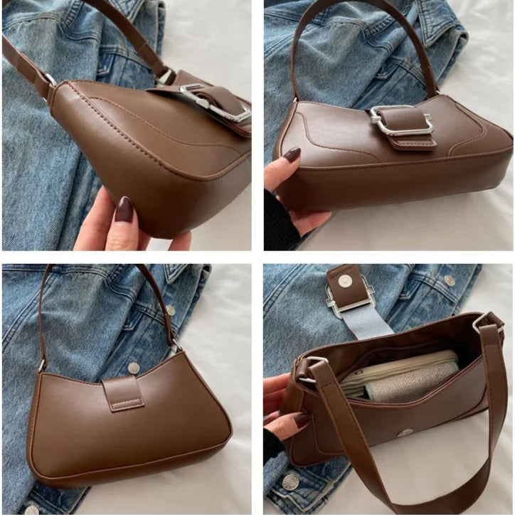 Sac porté épaule marron — Belarice Terra