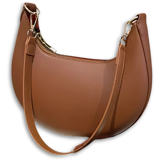 Sac demi-lune camel — Bélarice Atlas