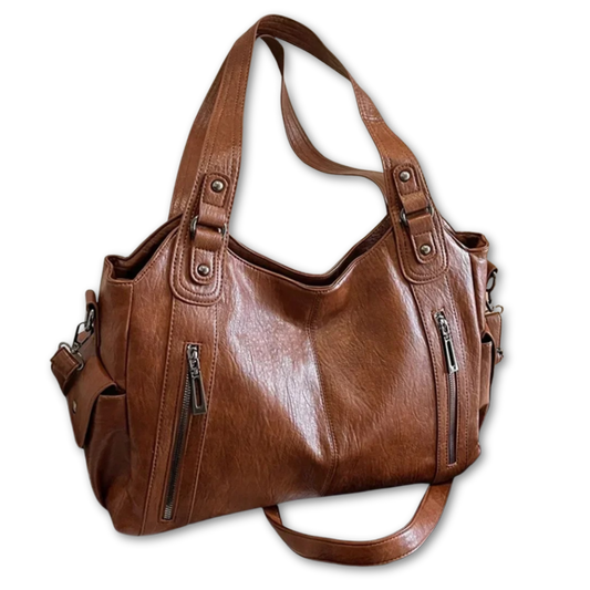 Sac porté épaule marron — Bélarice Aubier