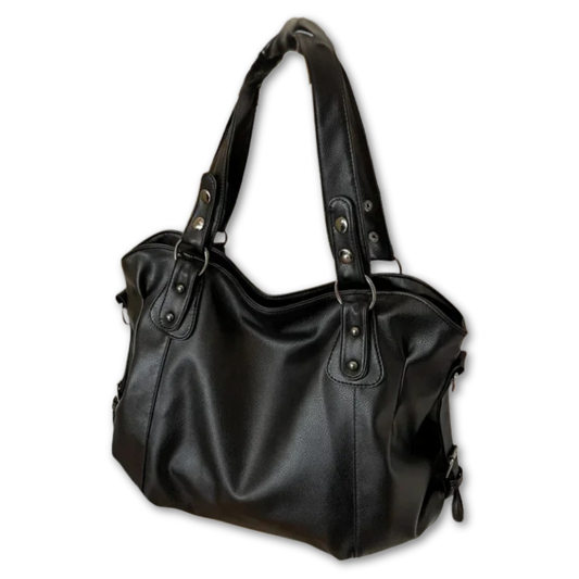 Sac porté épaule noir — Bélarice Sombrelune