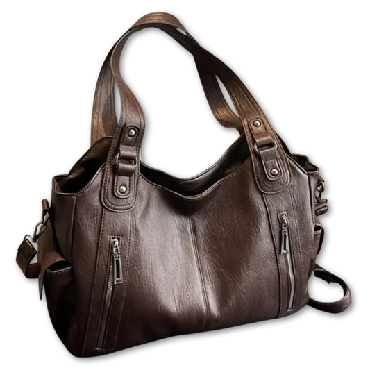 Sac porté épaule marron foncé — Bélarice Ombre