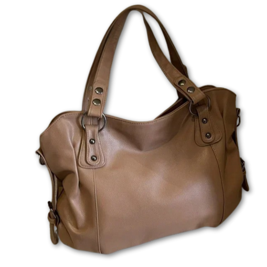 Sac porté épaule marron clair — Bélarice Dune