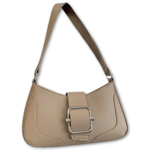 Sac porté épaule beige sable — Belarice Aria