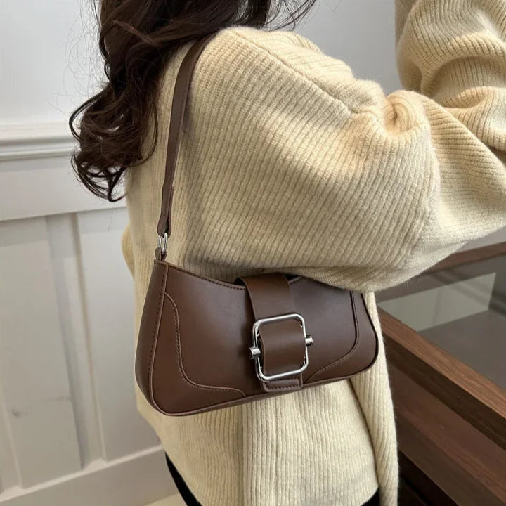 Sac porté épaule marron — Belarice Terra