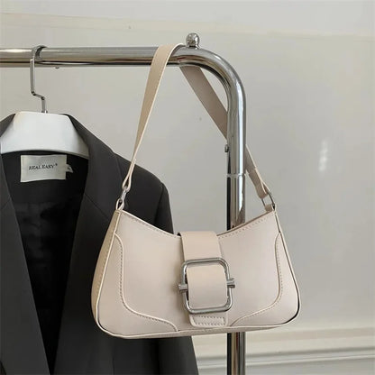 Sac porté épaule beige clair — Belarice Nacre