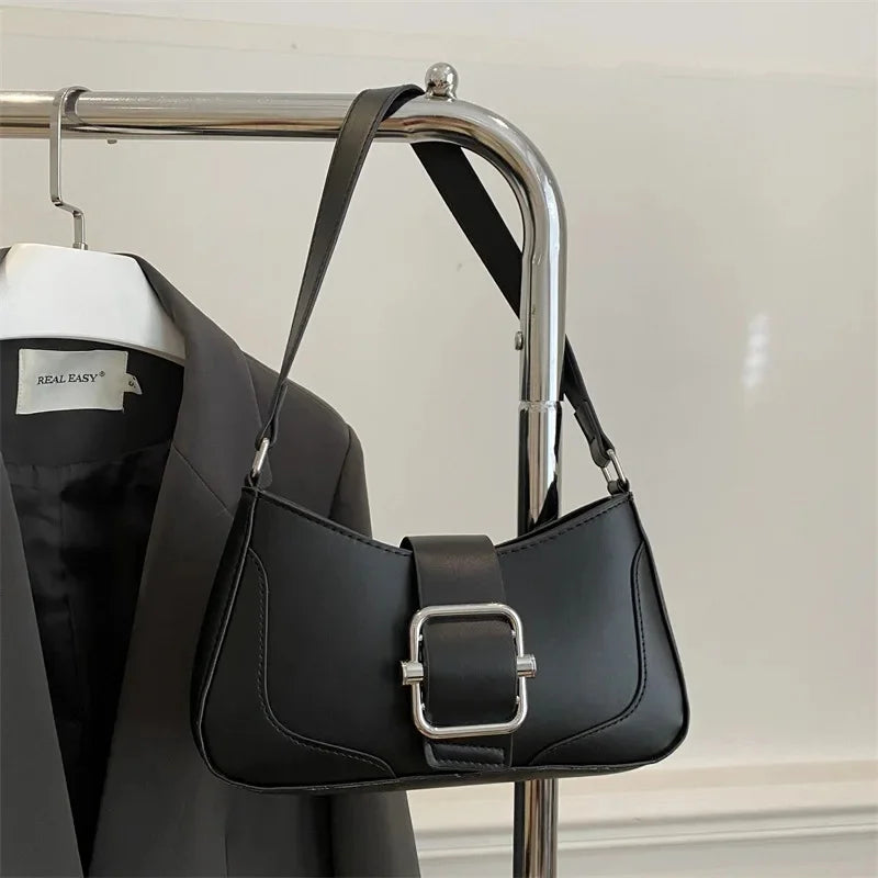 Sac porté épaule noir — Belarice Noctis