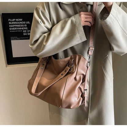 Sac porté épaule marron clair — Bélarice Dune