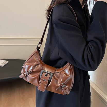 sac porté épaule marron — Belarice Soline