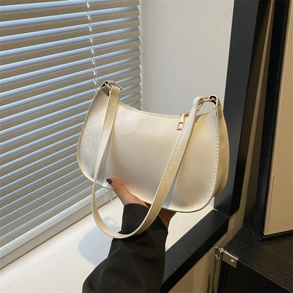 sac demi-lune blanc — Belarice Porcelaine