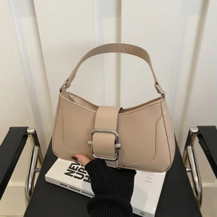Sac porté épaule beige sable — Belarice Aria