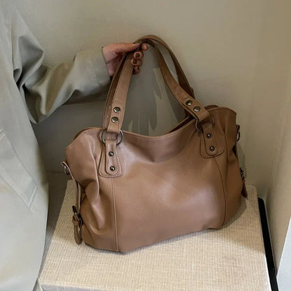 Sac porté épaule marron clair — Bélarice Dune